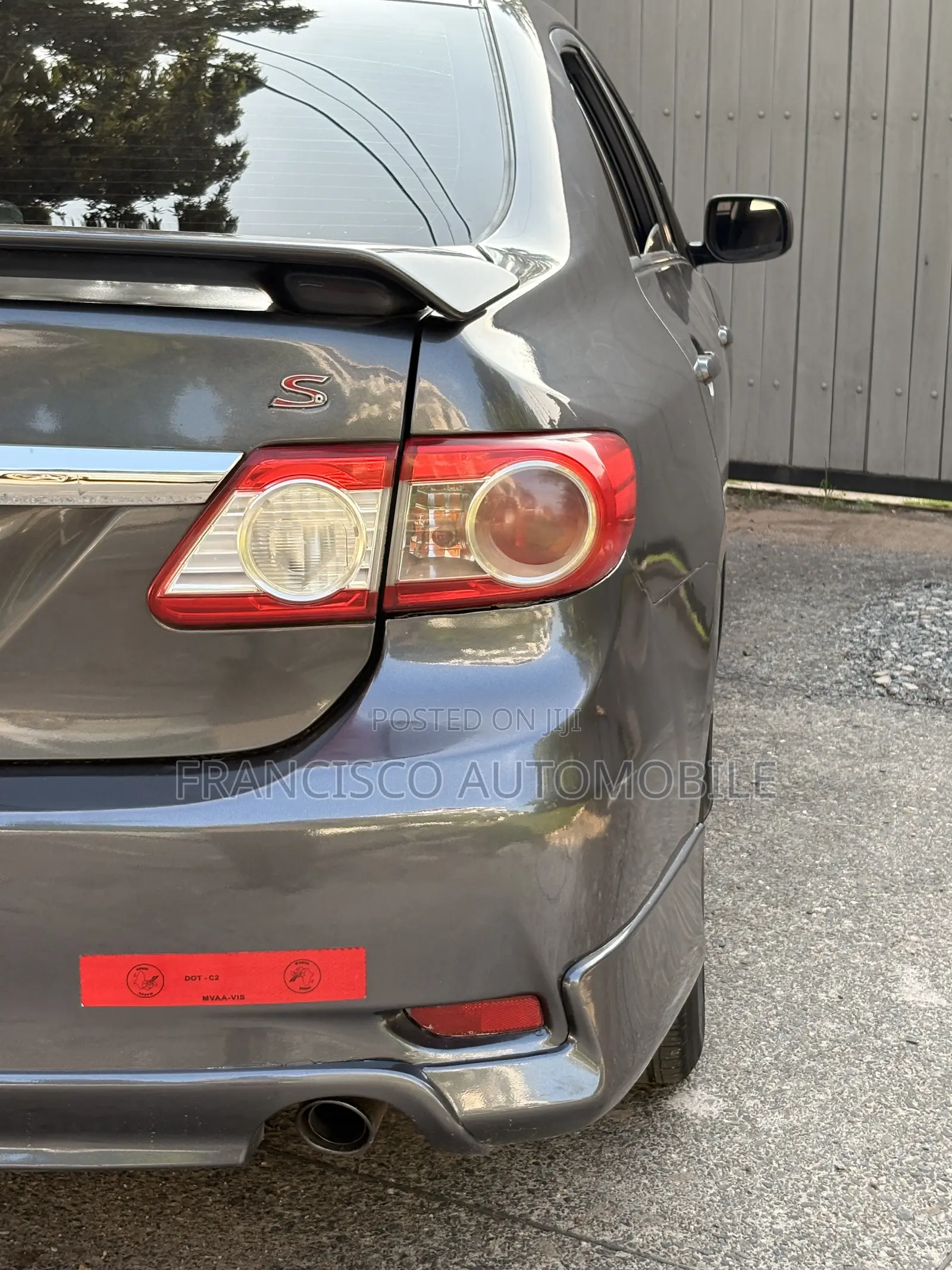 Toyota Corolla S 5-Speed 2013 Gray
