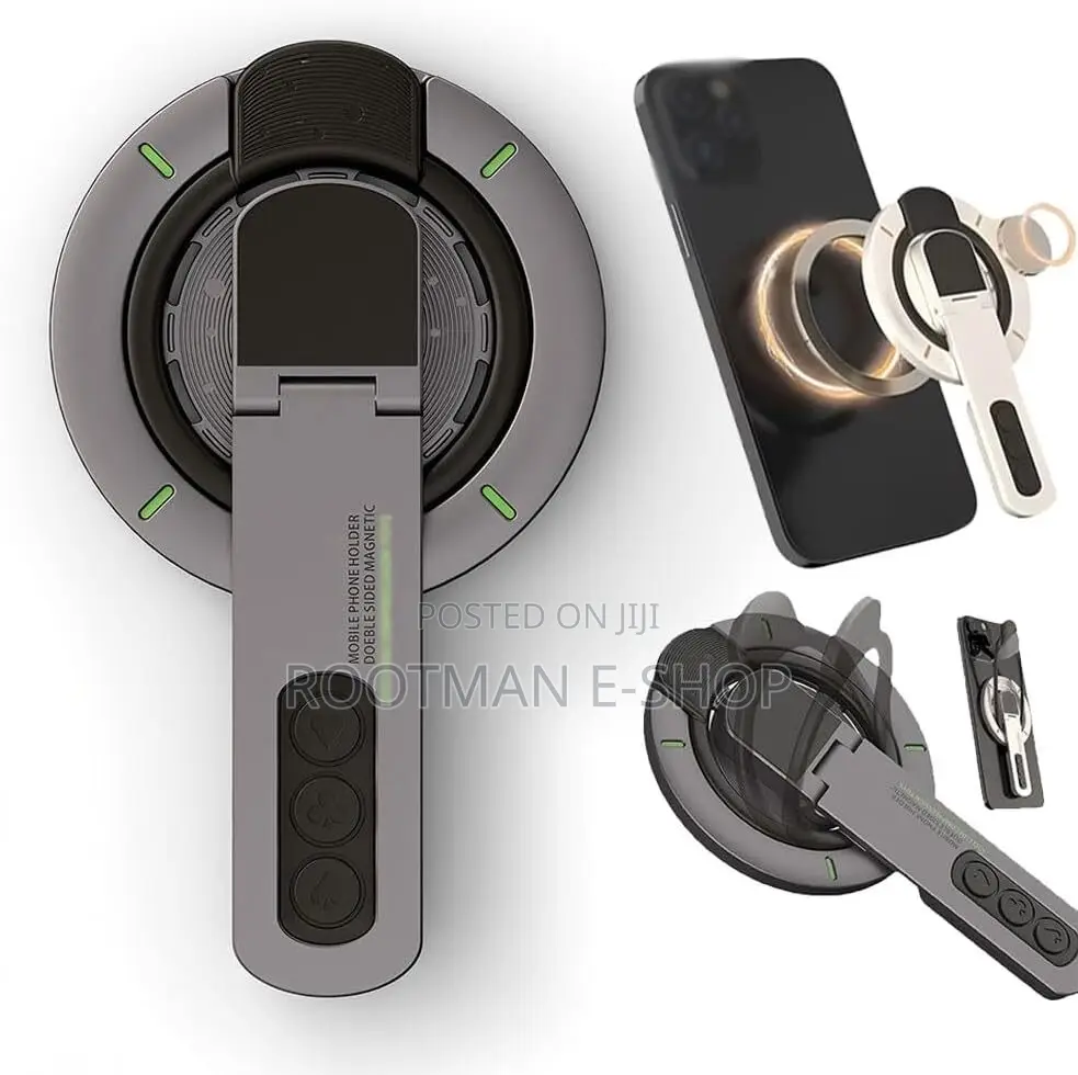 Magnetic Ring Holder, Sturdy Magnetic Phone Grip,Adjustable 360 Degree