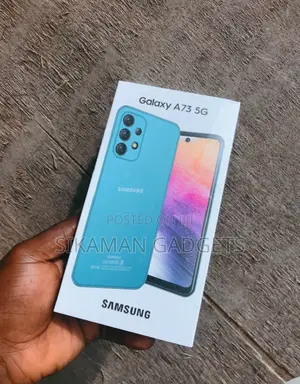 New Samsung Galaxy A73 5G 256 GB Black