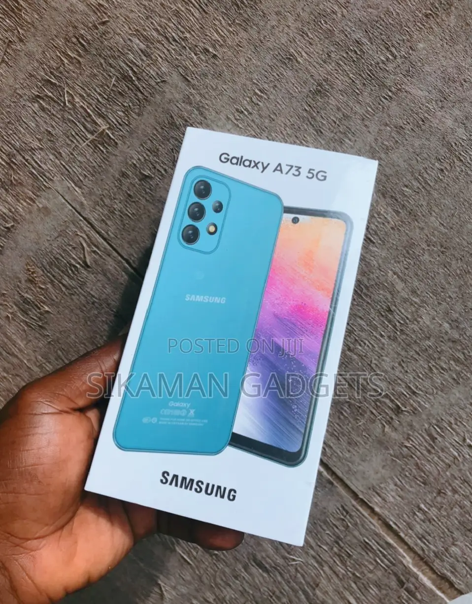 New Samsung Galaxy A73 5G 256 GB Black