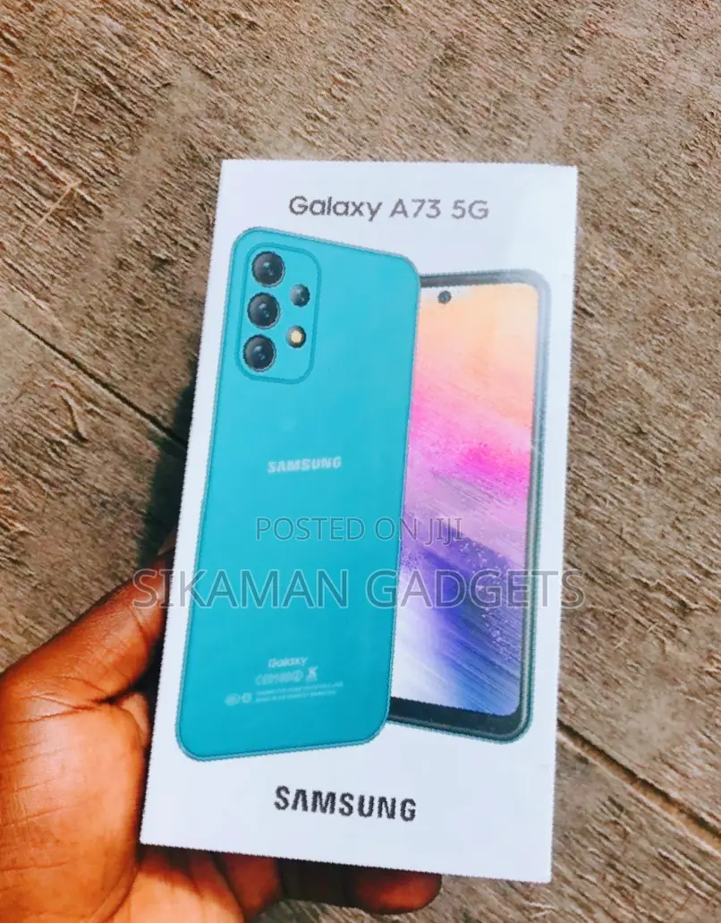 New Samsung Galaxy A73 5G 256 GB Black