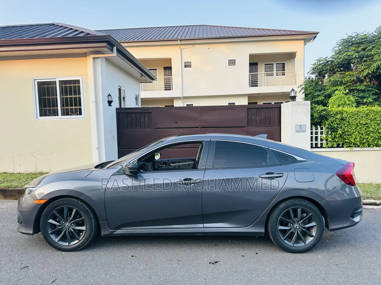 Honda Civic EX Sedan 2018 Gray