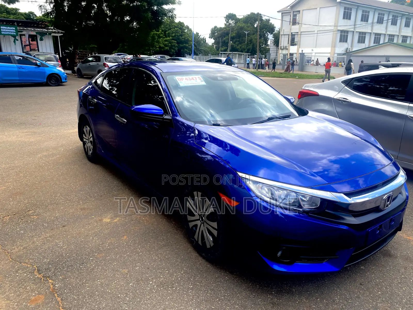 Honda Civic EX Sedan 2018 Blue