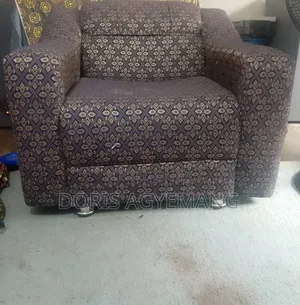 Single Sofa, Good Quality, Comfortable, Solid Wood and Upholstery.