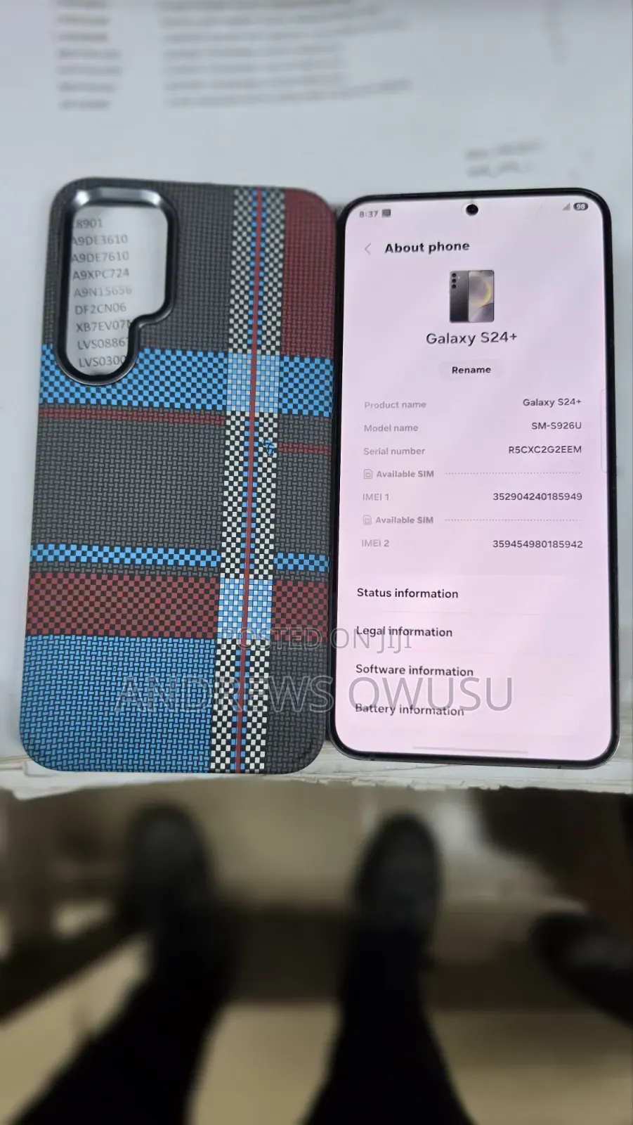 Samsung Galaxy S24+ 256 GB Gray