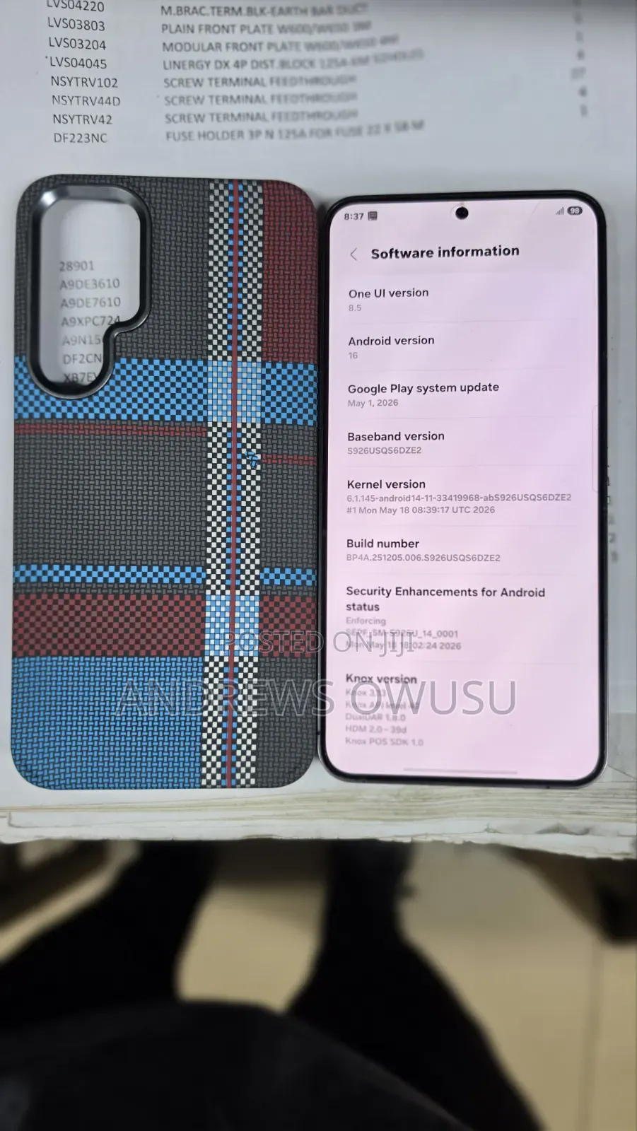 Samsung Galaxy S24+ 256 GB Gray
