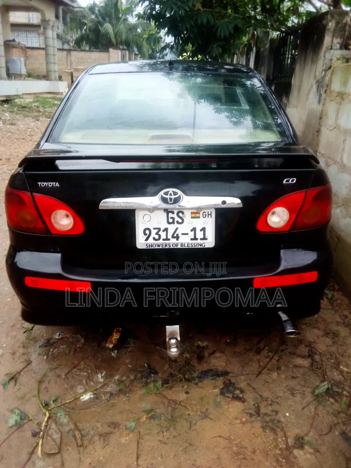 Toyota Corolla 2008 Black