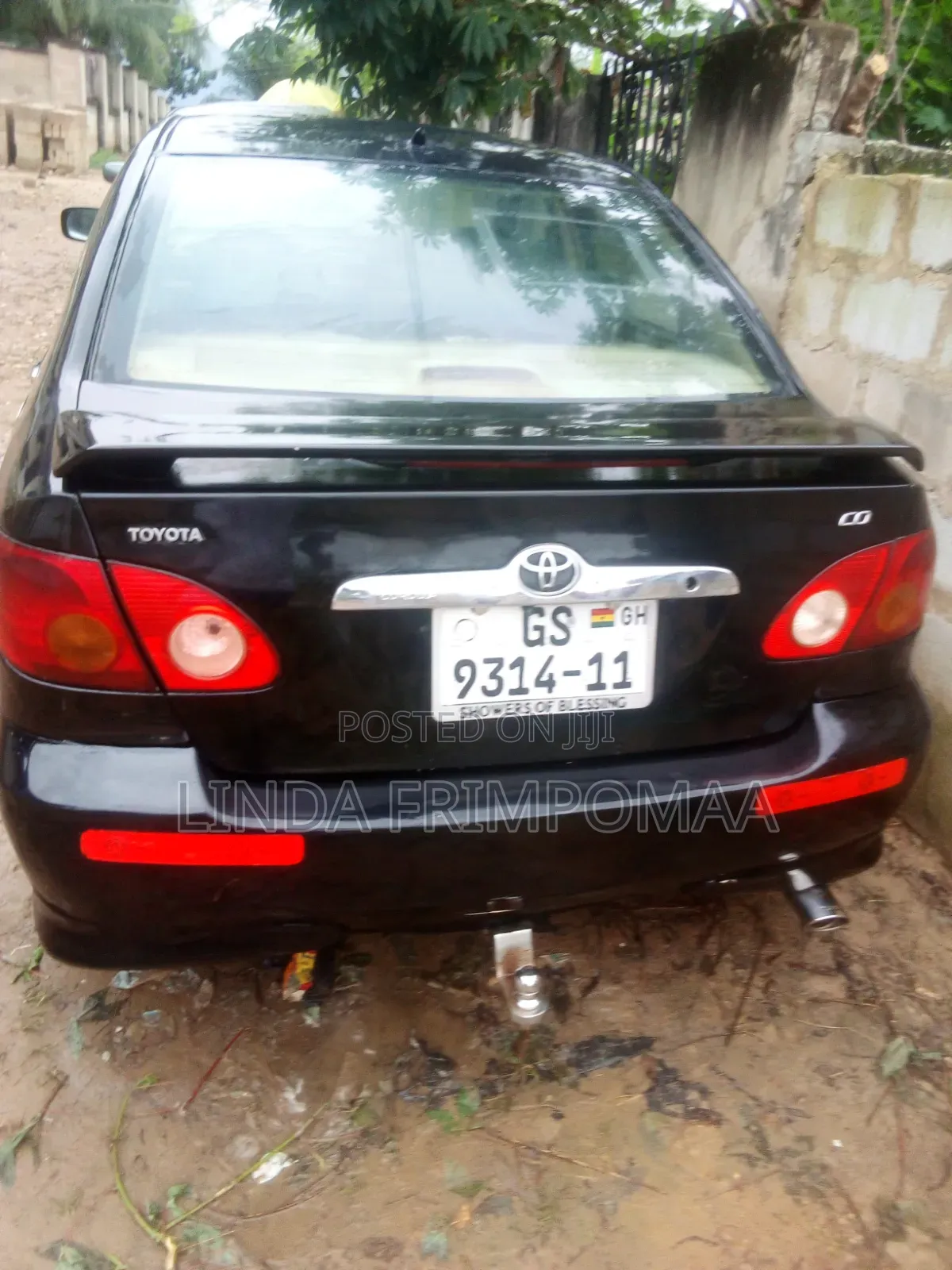 Toyota Corolla 2008 Black