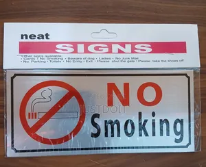 No Smoking Signage.