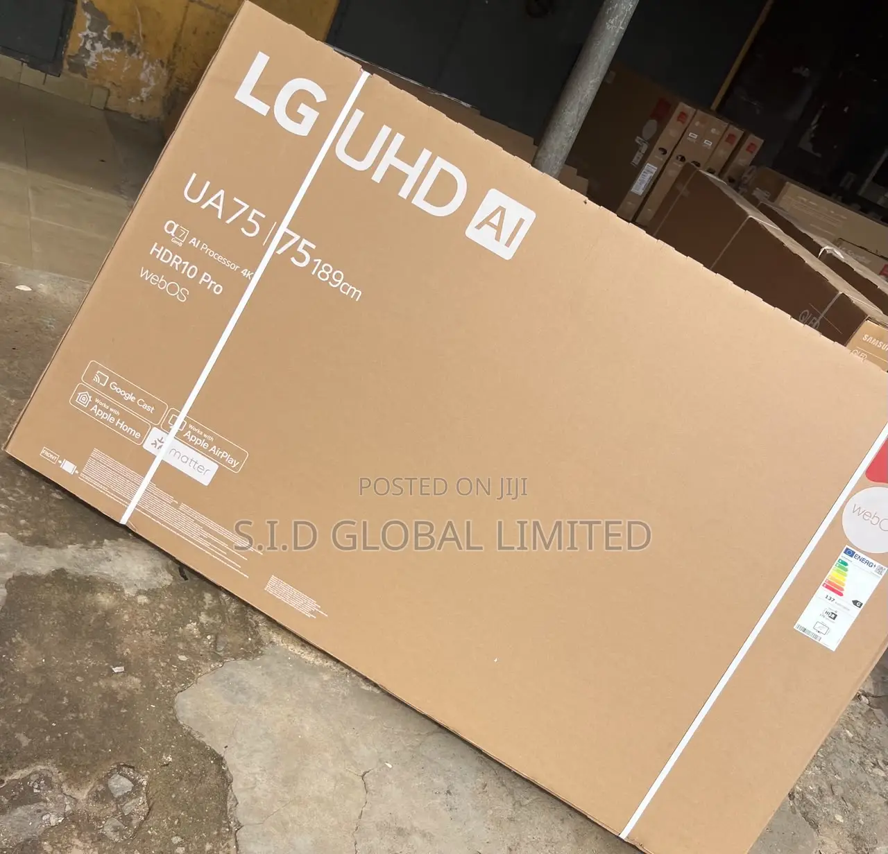 Unbeatable Value on a Brand-New Lg 75" Uhd Smart Tv