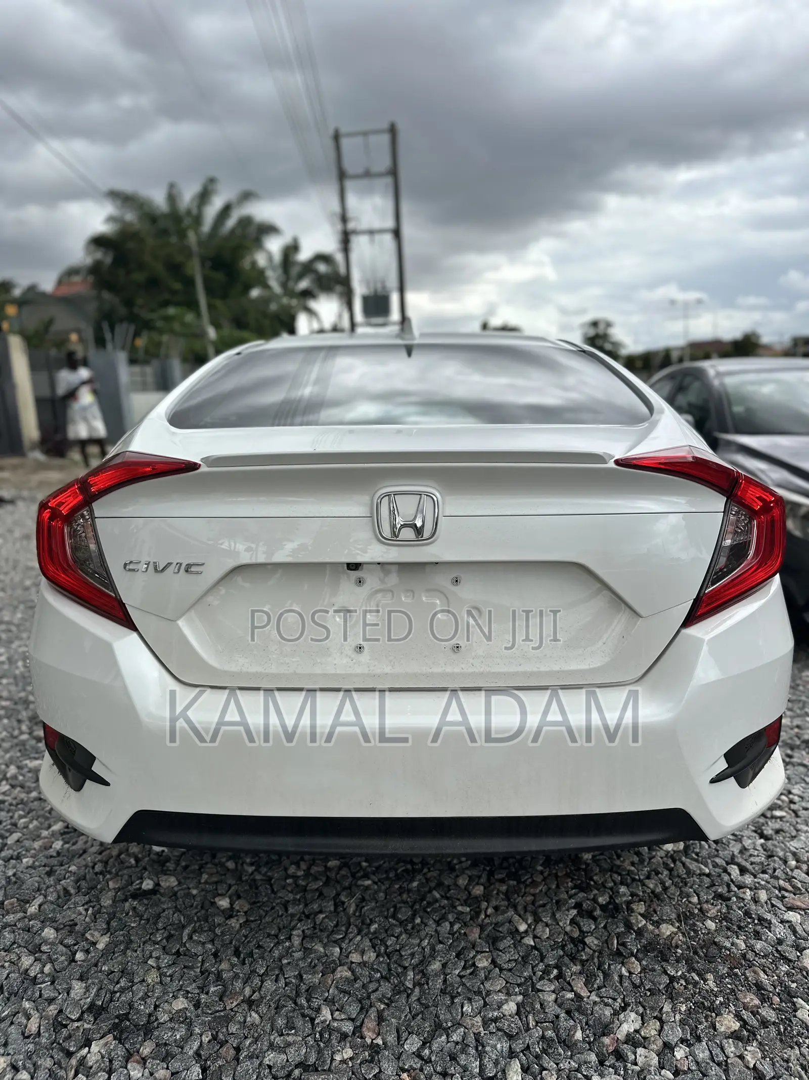 Honda Civic EX-L Sedan 2019 White