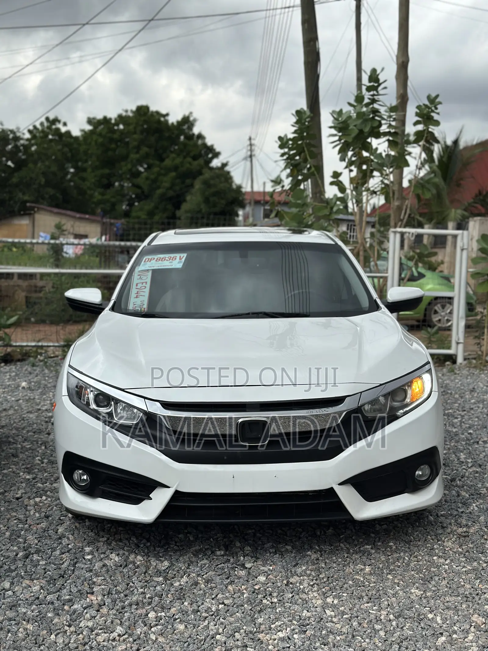 Honda Civic EX-L Sedan 2019 White