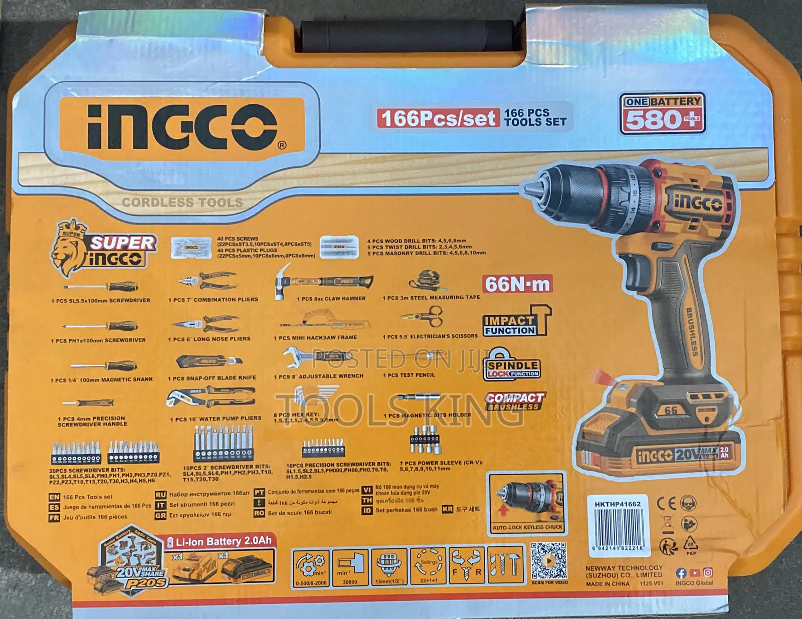 165 Pcs Tools Set - Hkthp11651