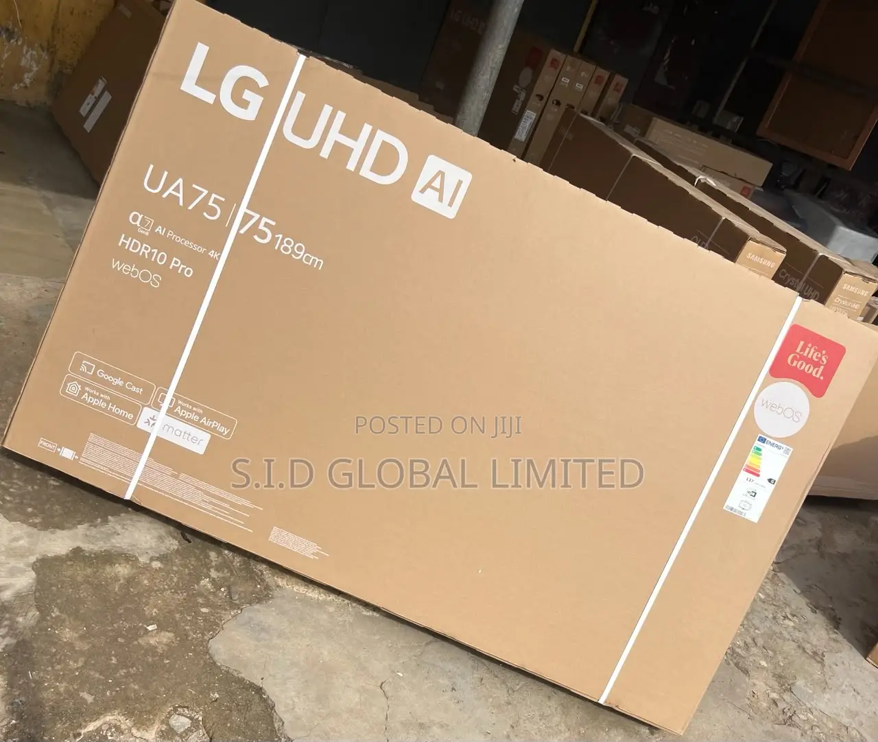 2026 World Cup Promo Lg 75" Uhd Smart Tv