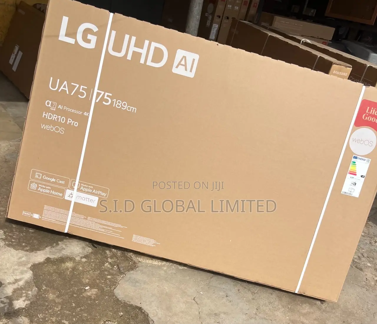 2026 World Cup Promo Lg 75" Uhd Smart Tv