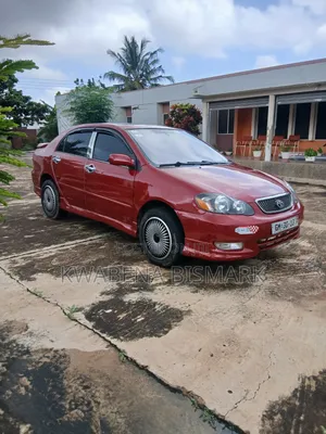 Toyota Corolla 2007 Red