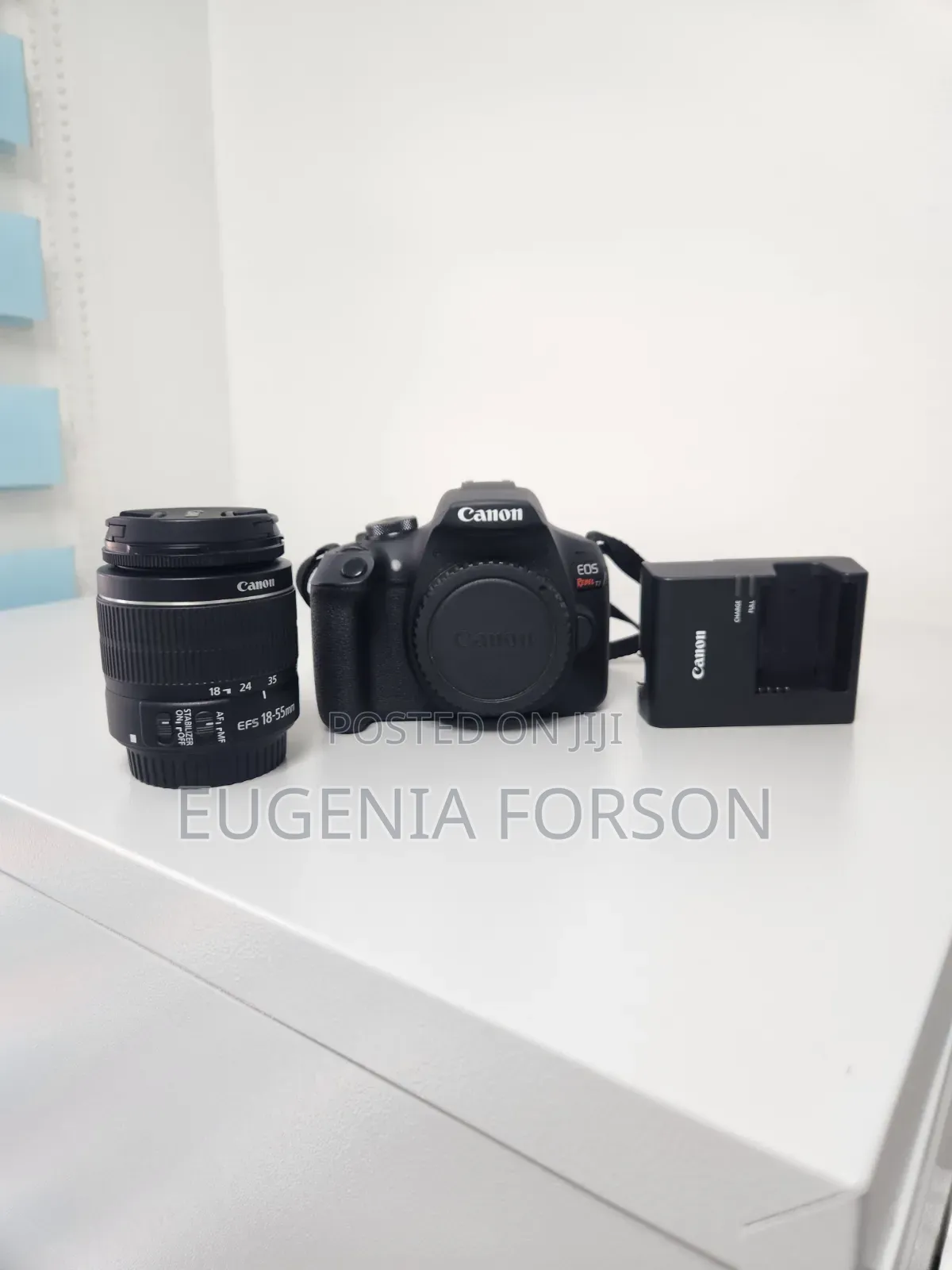 Canon Rebel T7, 18-55mm Lens, 1 Month Used