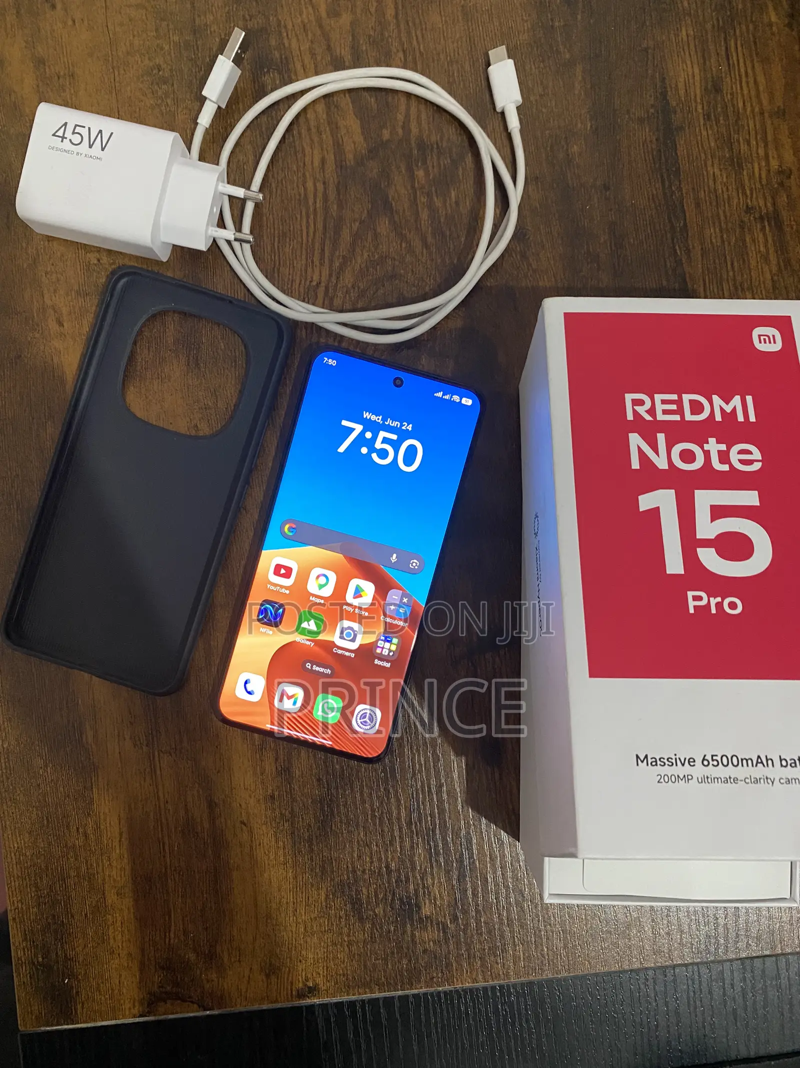 Xiaomi Redmi Note 15 Pro 256 GB Black
