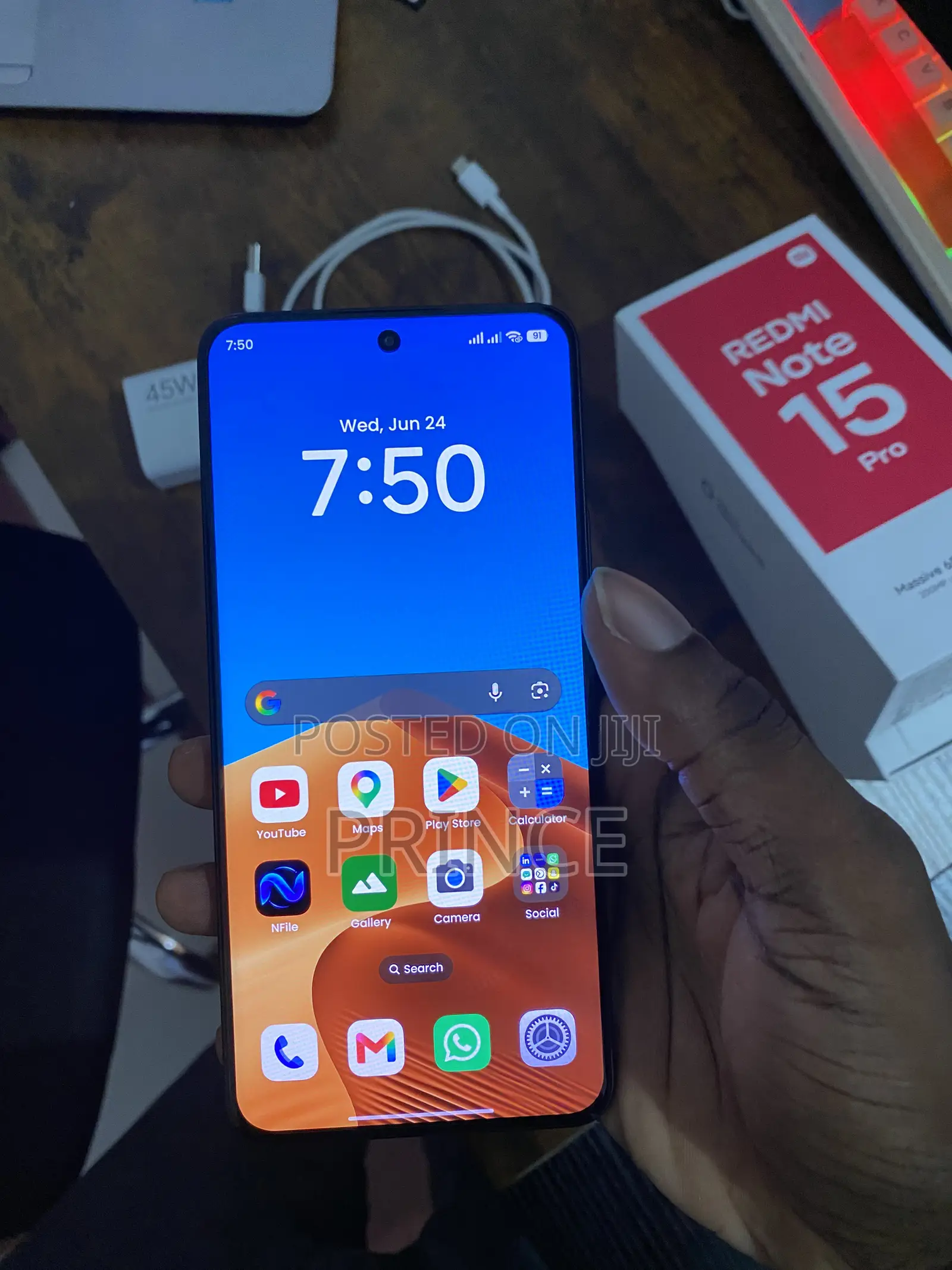 Xiaomi Redmi Note 15 Pro 256 GB Black