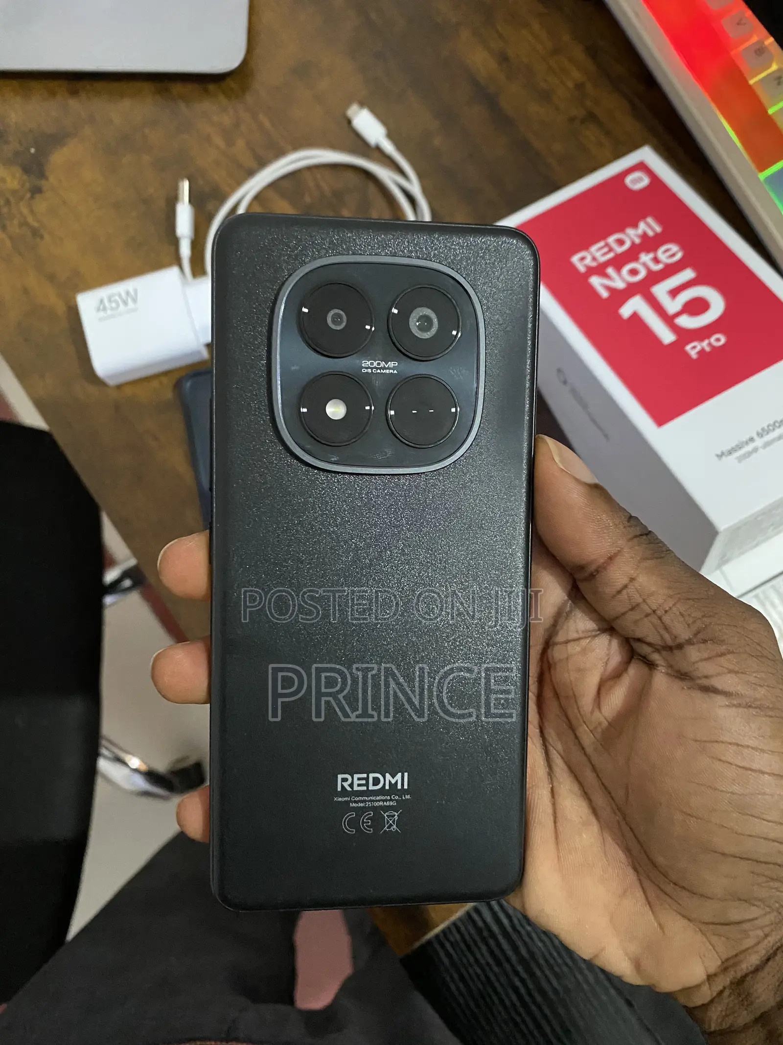 Xiaomi Redmi Note 15 Pro 256 GB Black