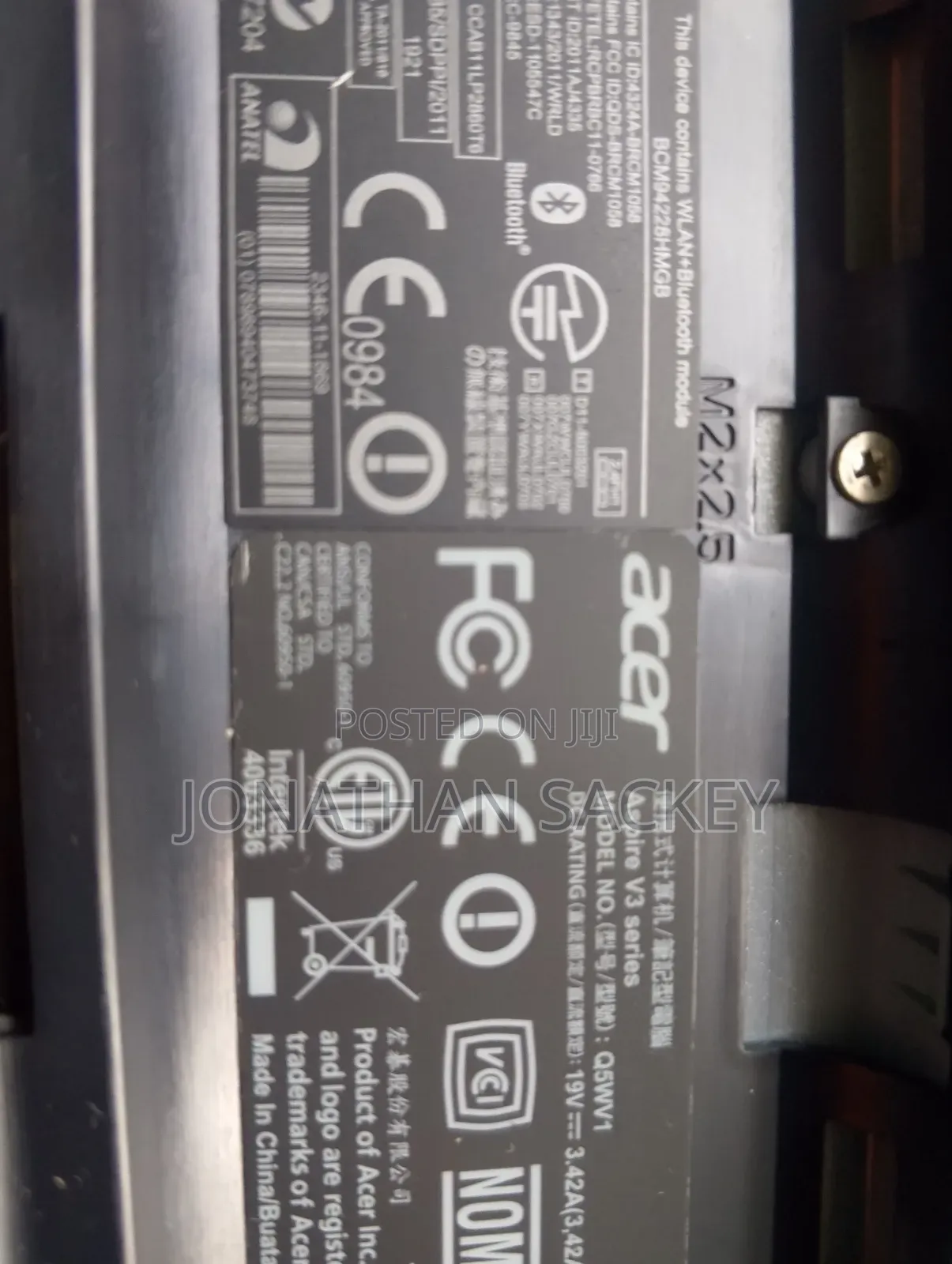Laptop Acer Aspire V3-531G 4GB Intel Core i5 HDD 500GB