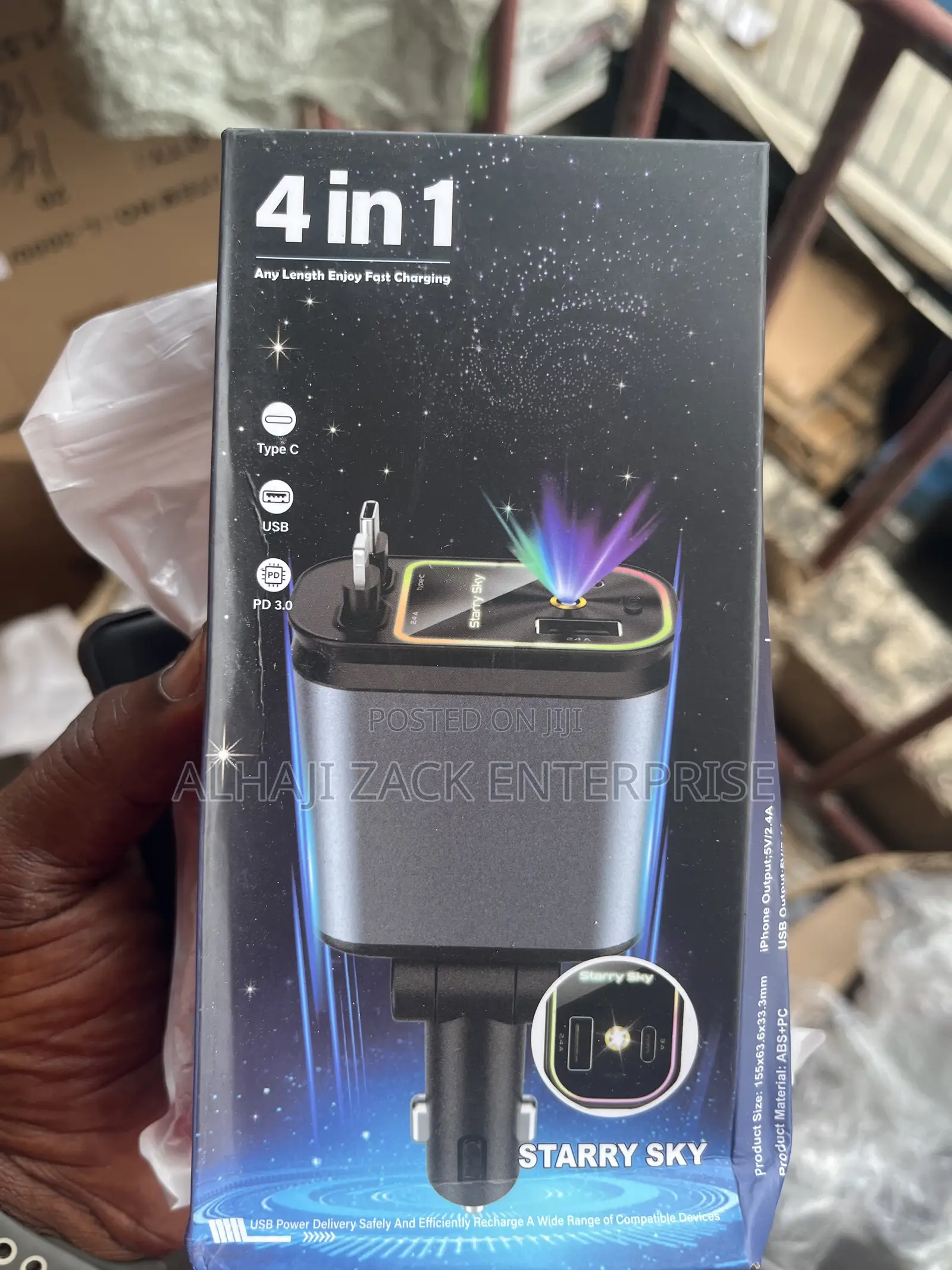 4 in 1 Car Charger