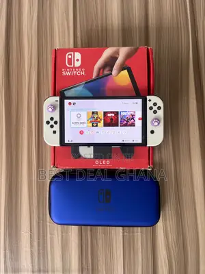 Nintendo Switch Oled With Games and Accessories