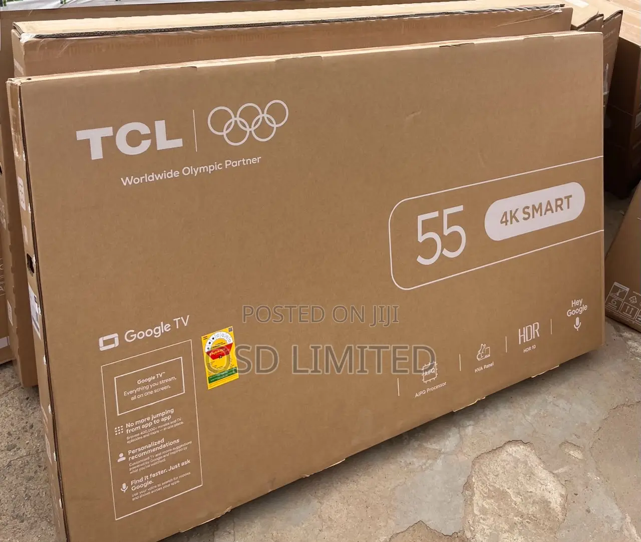 TCL 55" Google Smart Google Tv
