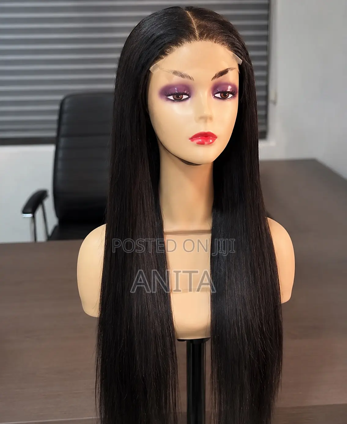 5by5 Closure Straight Wig