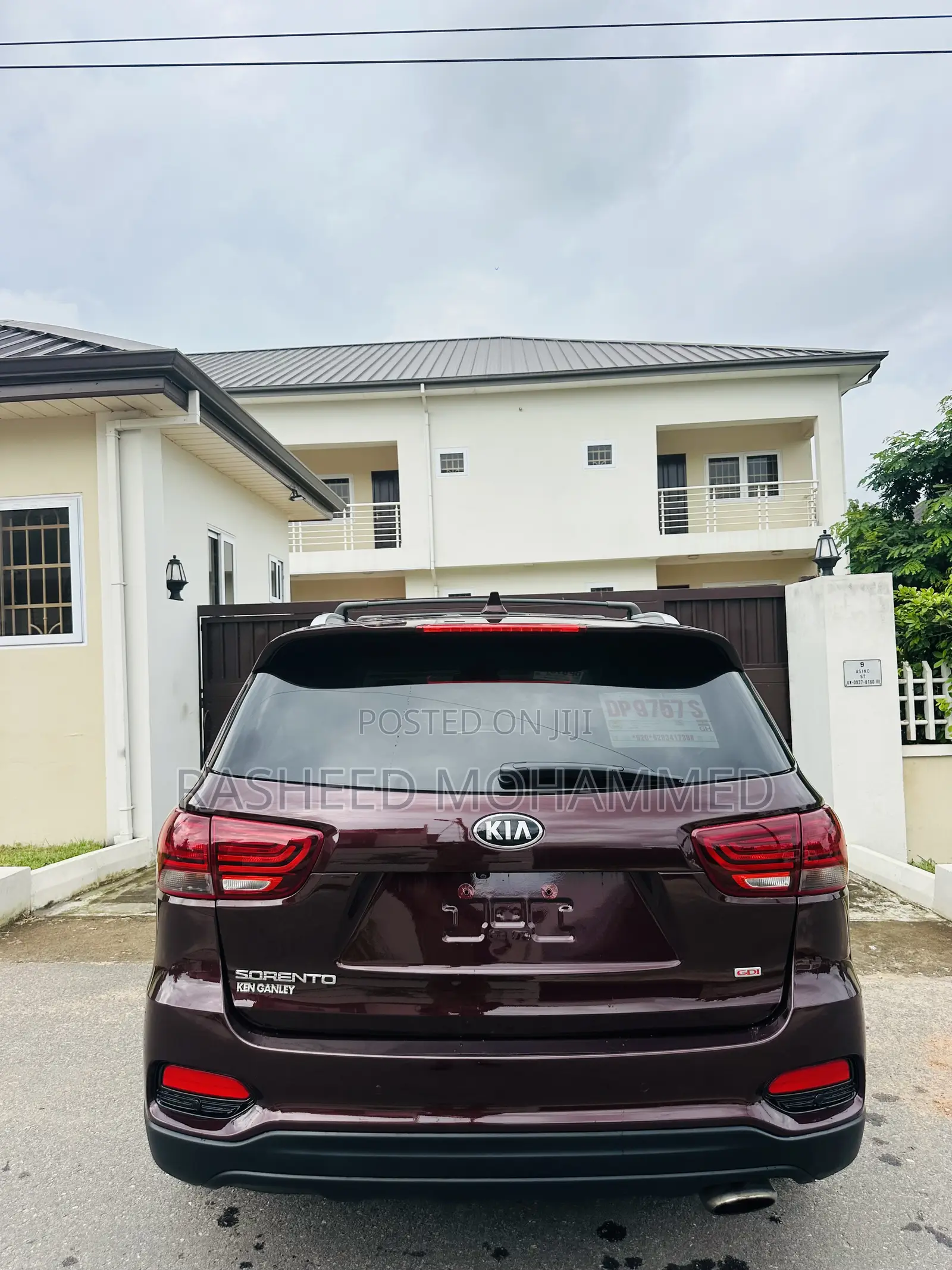 Kia Sorento 2.4L LX AWD 2019 Burgundy