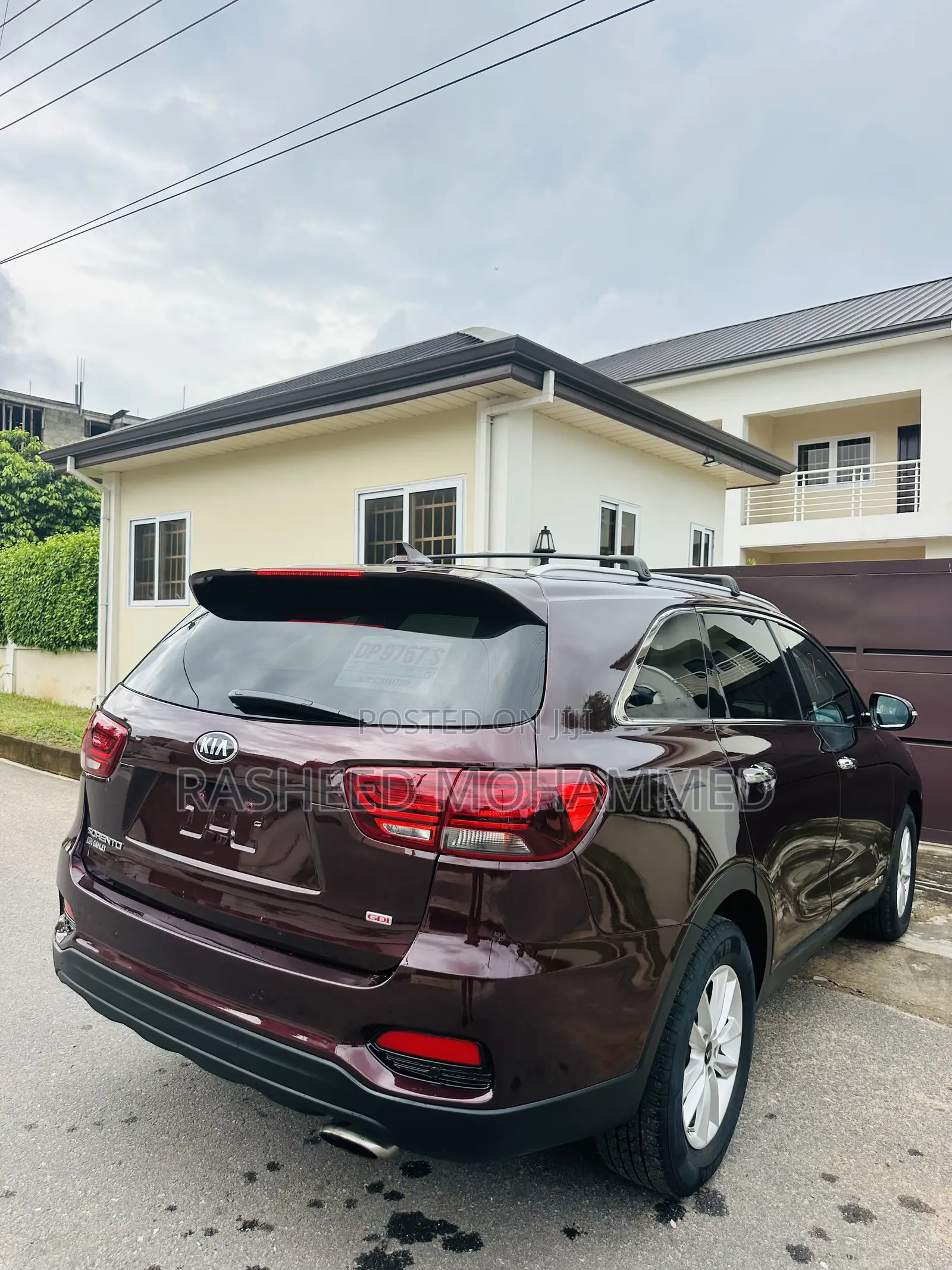 Kia Sorento 2.4L LX AWD 2019 Burgundy