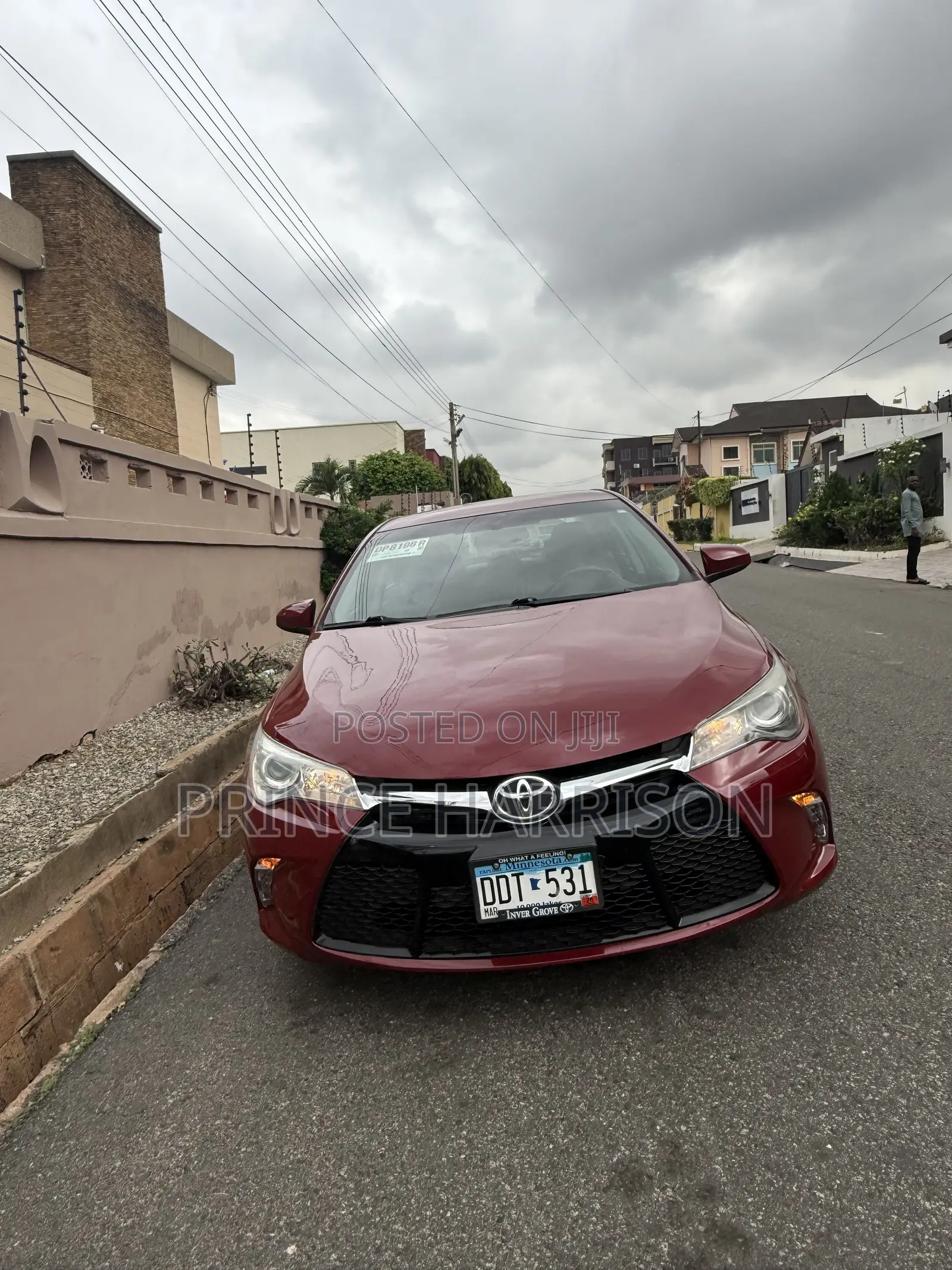 Toyota Camry SE 4dr Sedan (2.5L 4cyl 6A) 2017 Red