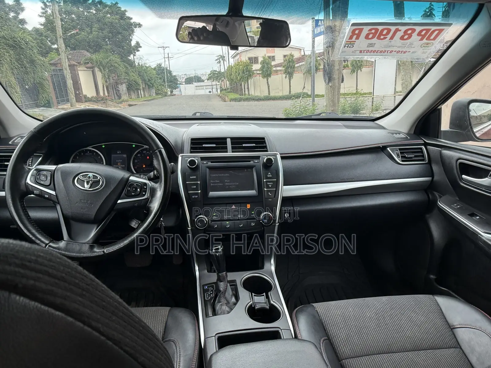 Toyota Camry SE 4dr Sedan (2.5L 4cyl 6A) 2017 Red