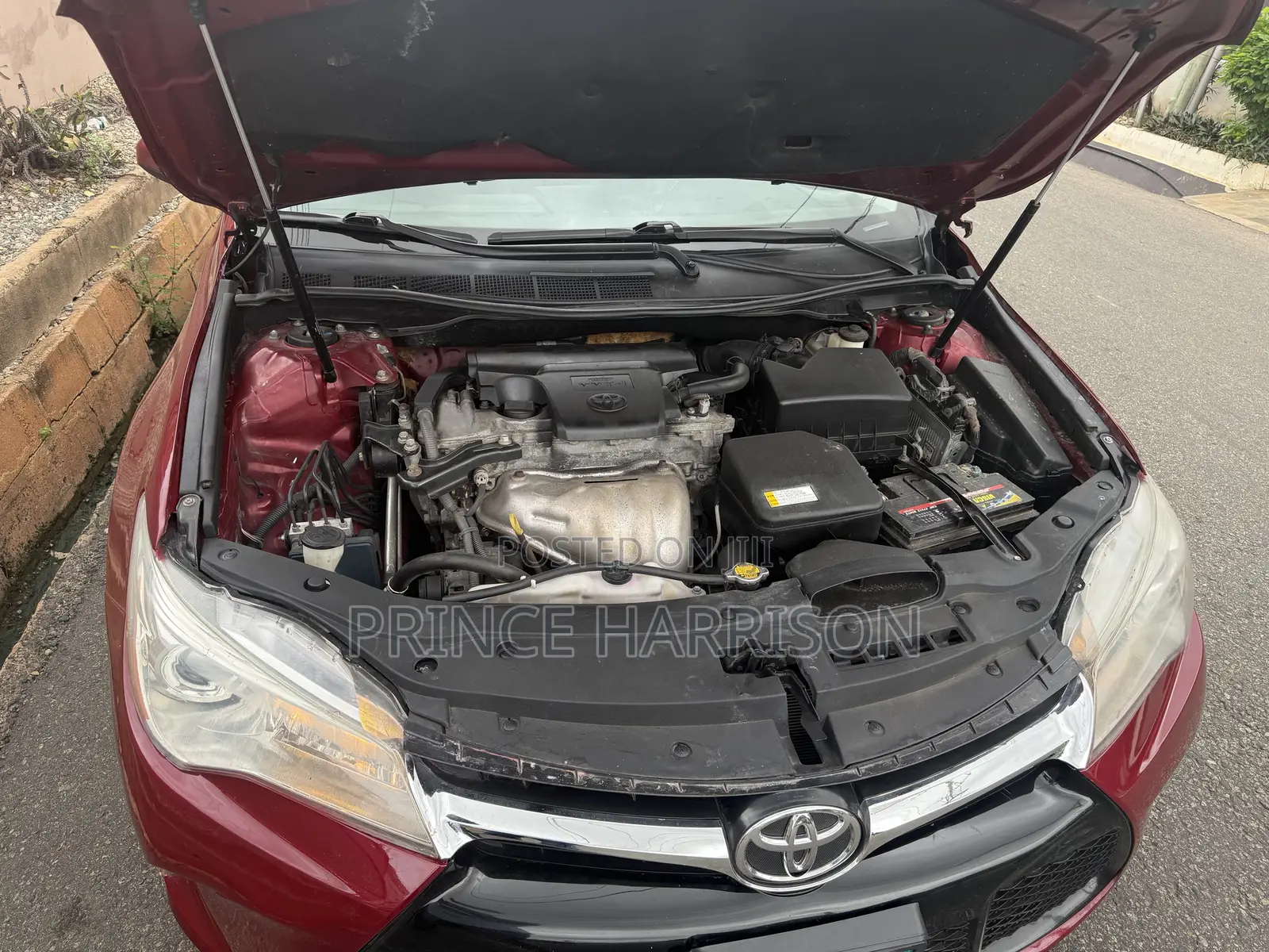 Toyota Camry SE 4dr Sedan (2.5L 4cyl 6A) 2017 Red