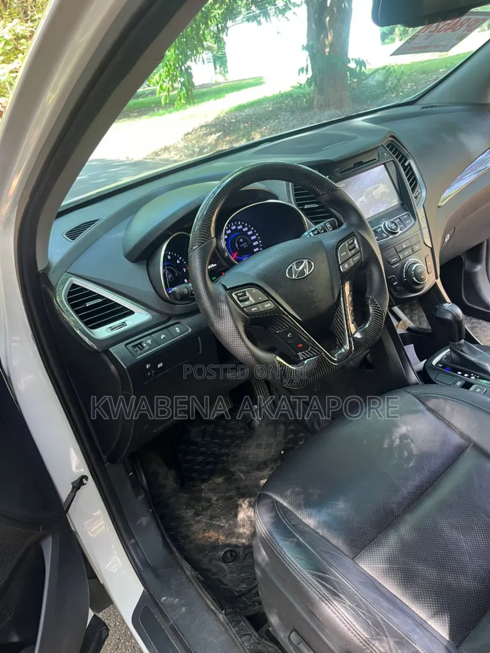 Hyundai Santa Fe SE AWD 2017 Gray