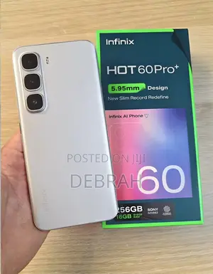 New Infinix Hot 60 Pro+ 256 GB White