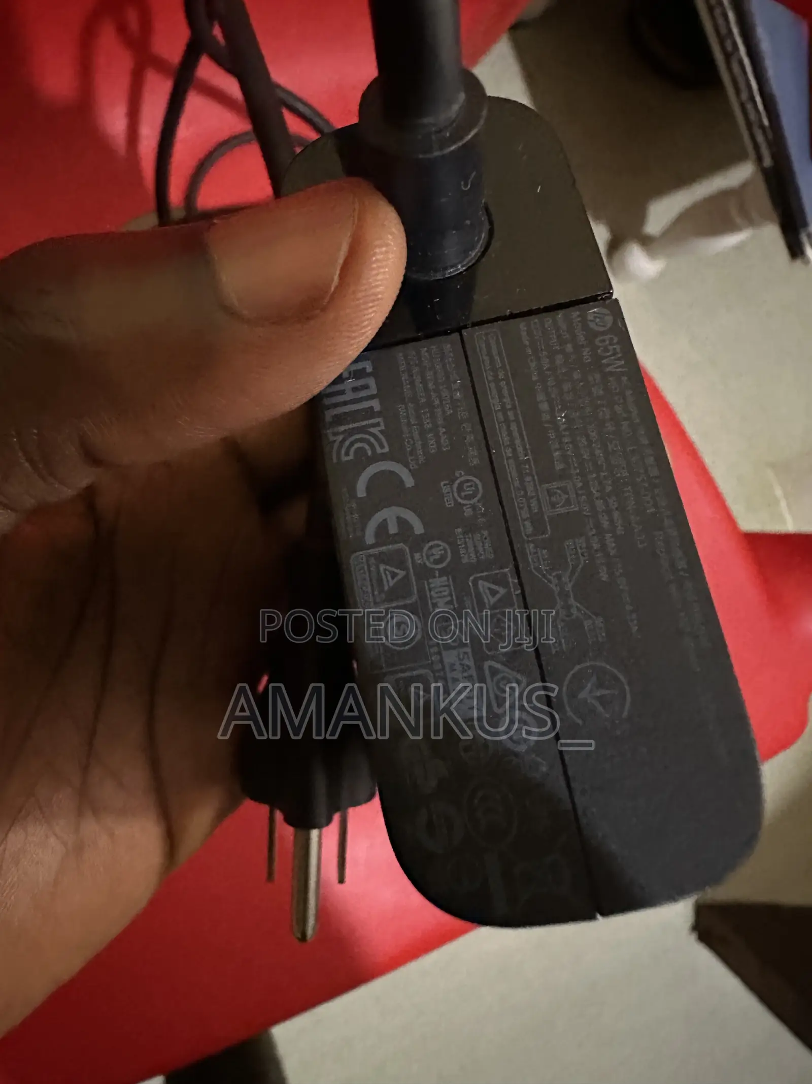 Original Hp Type C 65w Laptop Charger