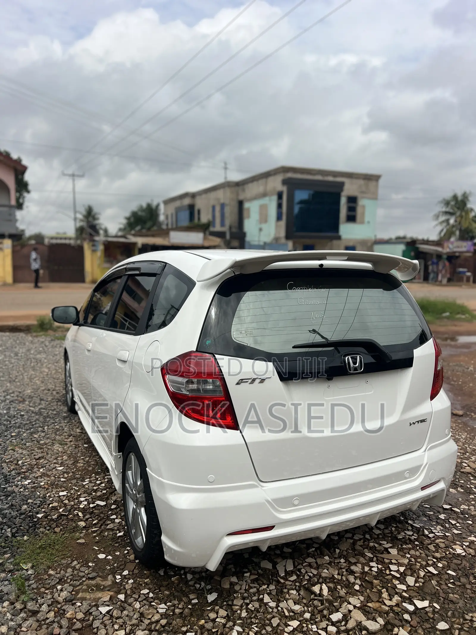 Honda Fit 5D Sport 2013 White