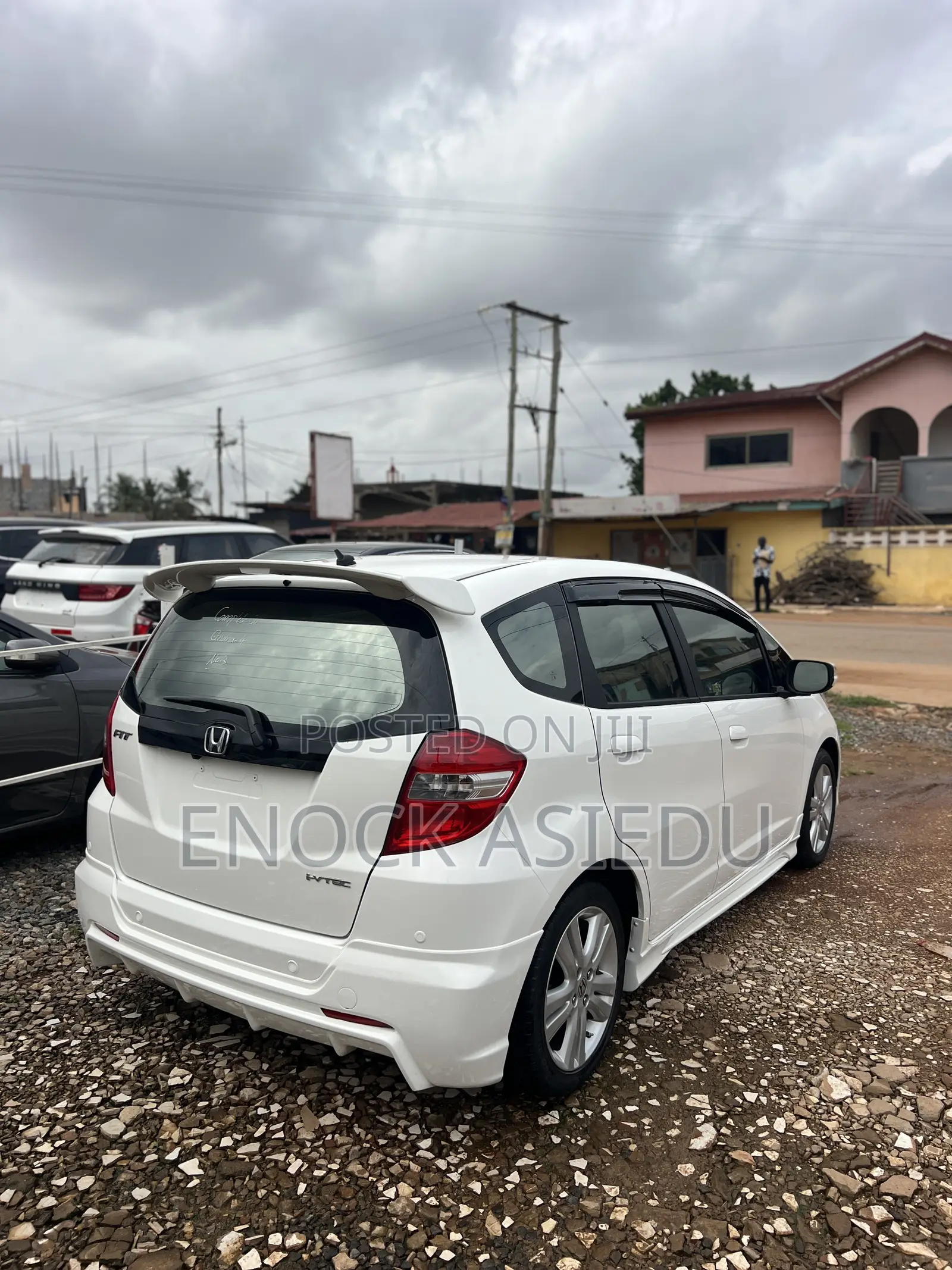 Honda Fit 5D Sport 2013 White