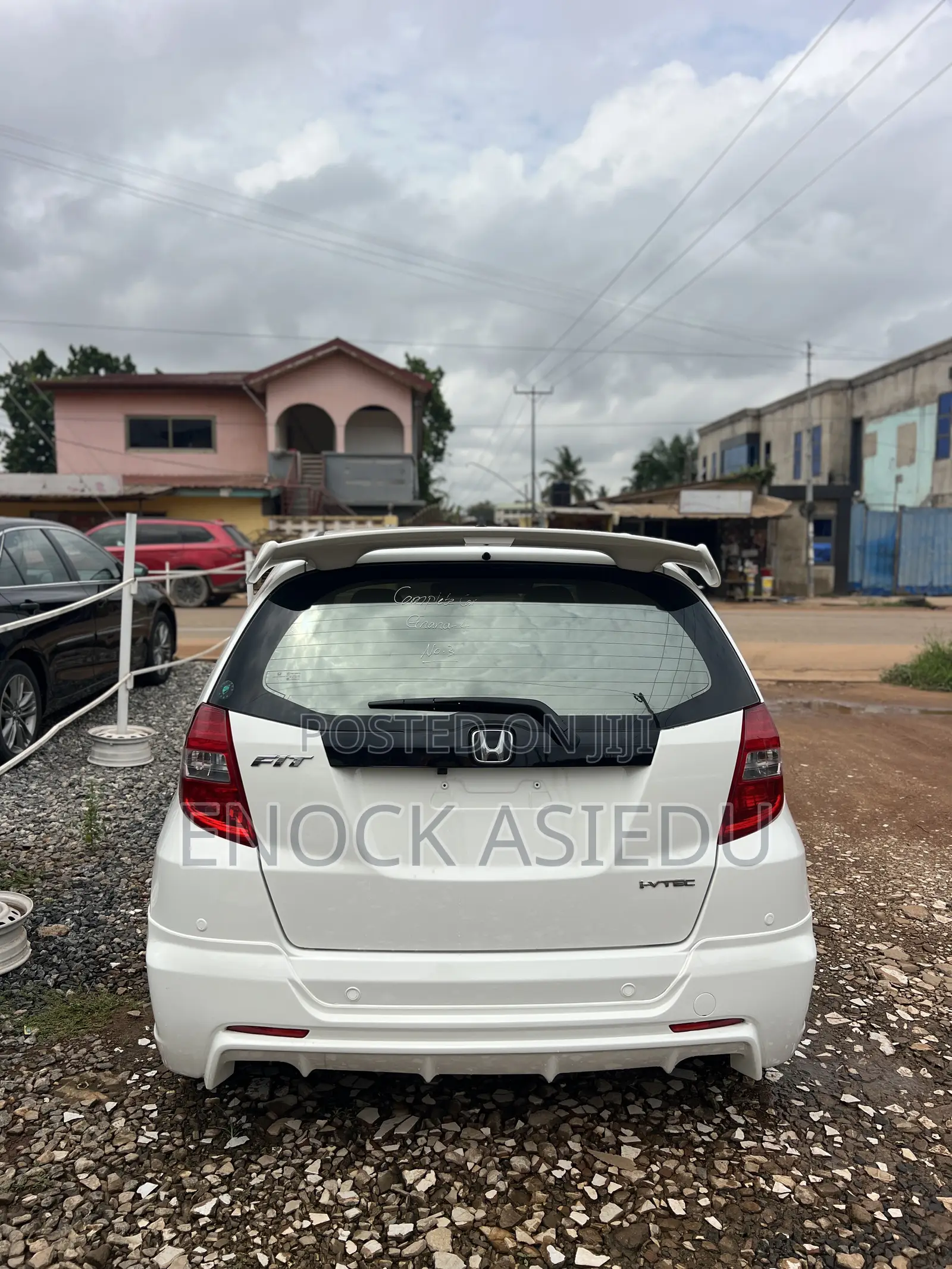 Honda Fit 5D Sport 2013 White