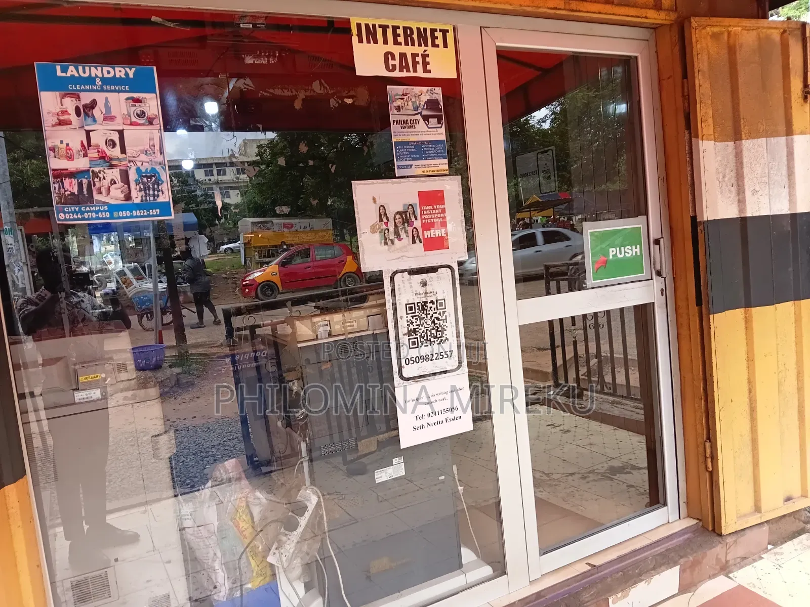 Internet Café and Printing Shop for Rent