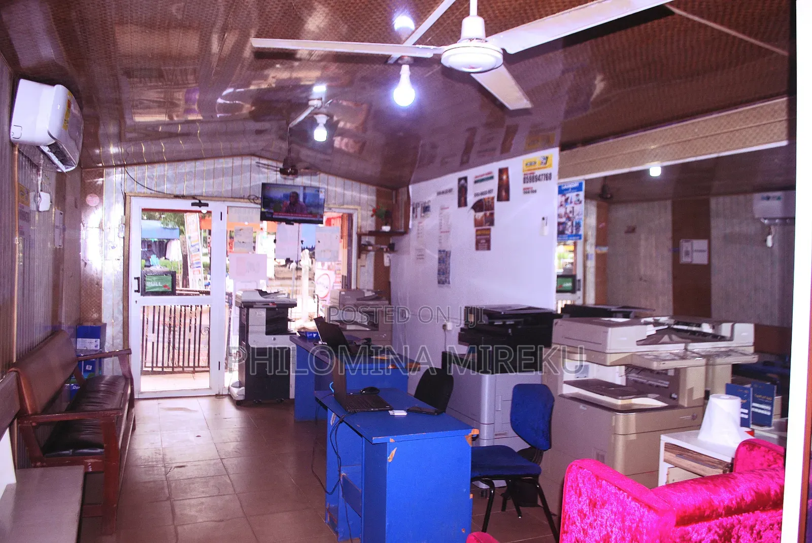 Internet Café and Printing Shop for Rent
