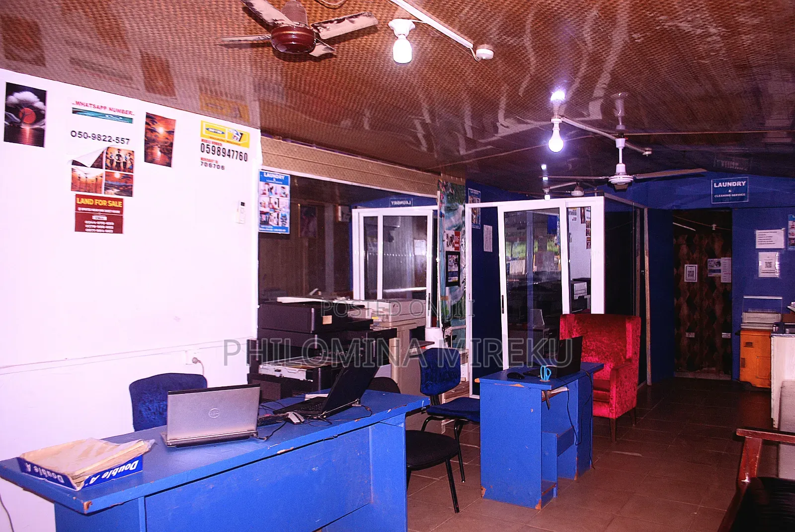 Internet Café and Printing Shop for Rent