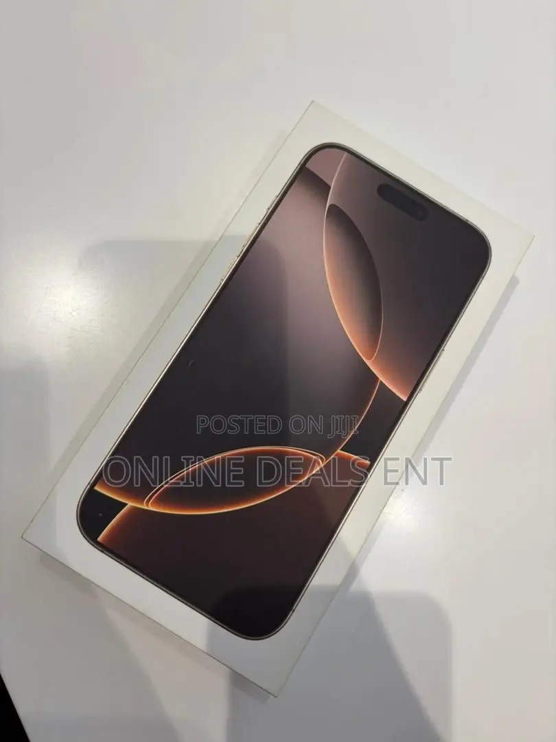 New Apple iPhone 16 Pro Max 1 TB Gold