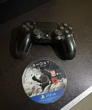 Original Ps4 Controller Plus Ghost of Tsushima Cd