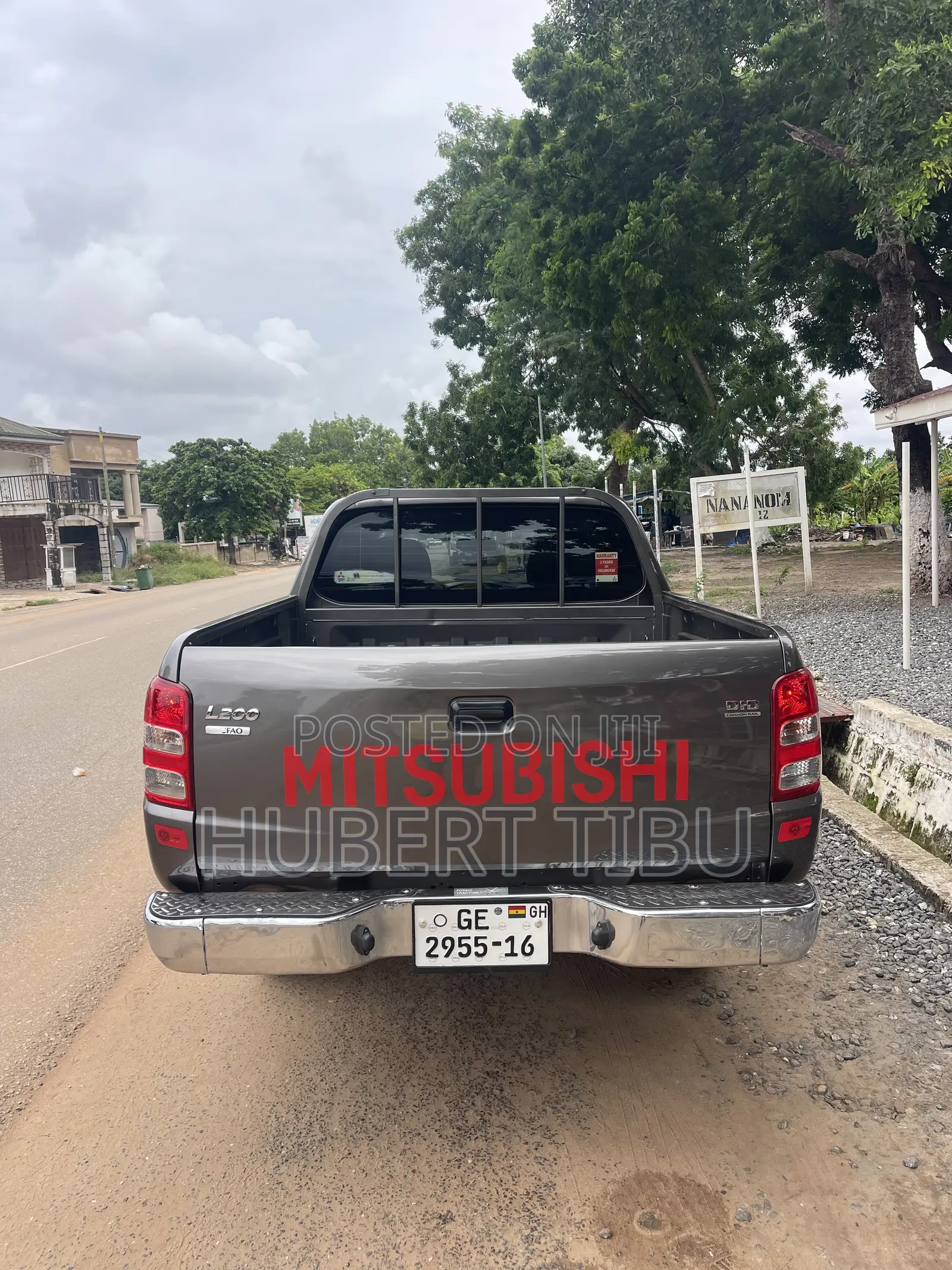 Mitsubishi L200 2016 Gray