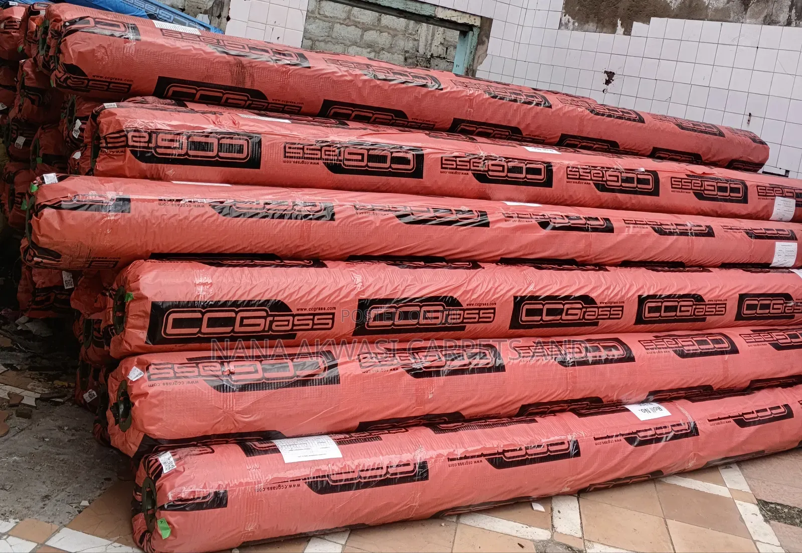 Double Length Grass Carpet in Roll (13ft)