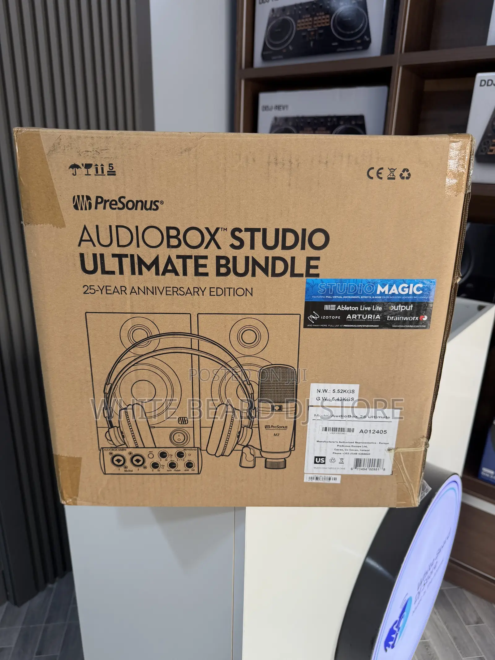 Presonus Audiobox 96 25th Anniversary Studio Ultimate Bundle