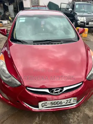 Hyundai Elantra GLS Sedan FWD (1.8L 4cyl 6M) 2013 Red