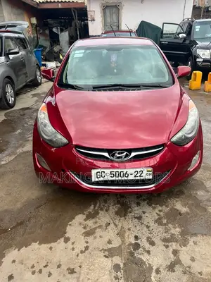 Hyundai Elantra GLS Sedan FWD (1.8L 4cyl 6M) 2013 Red